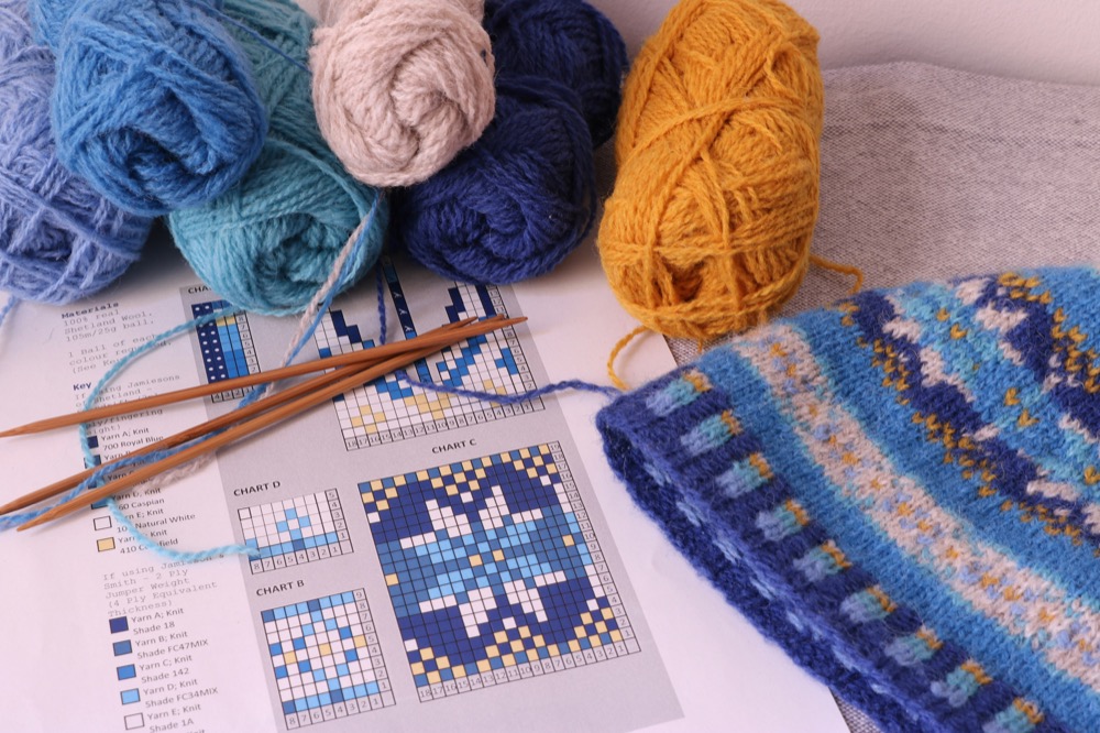 Esempi di progetti colorwork a maglia